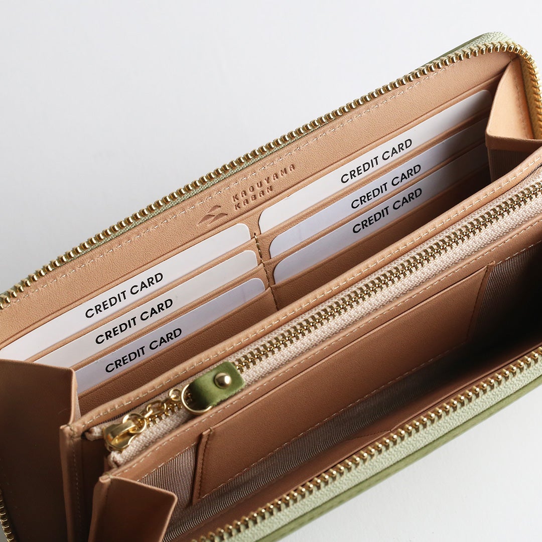 長財布　minoru0813セレクト MURA（ムラ） 財布 ゴートレザー YKK ラウンドファスナー 長財布