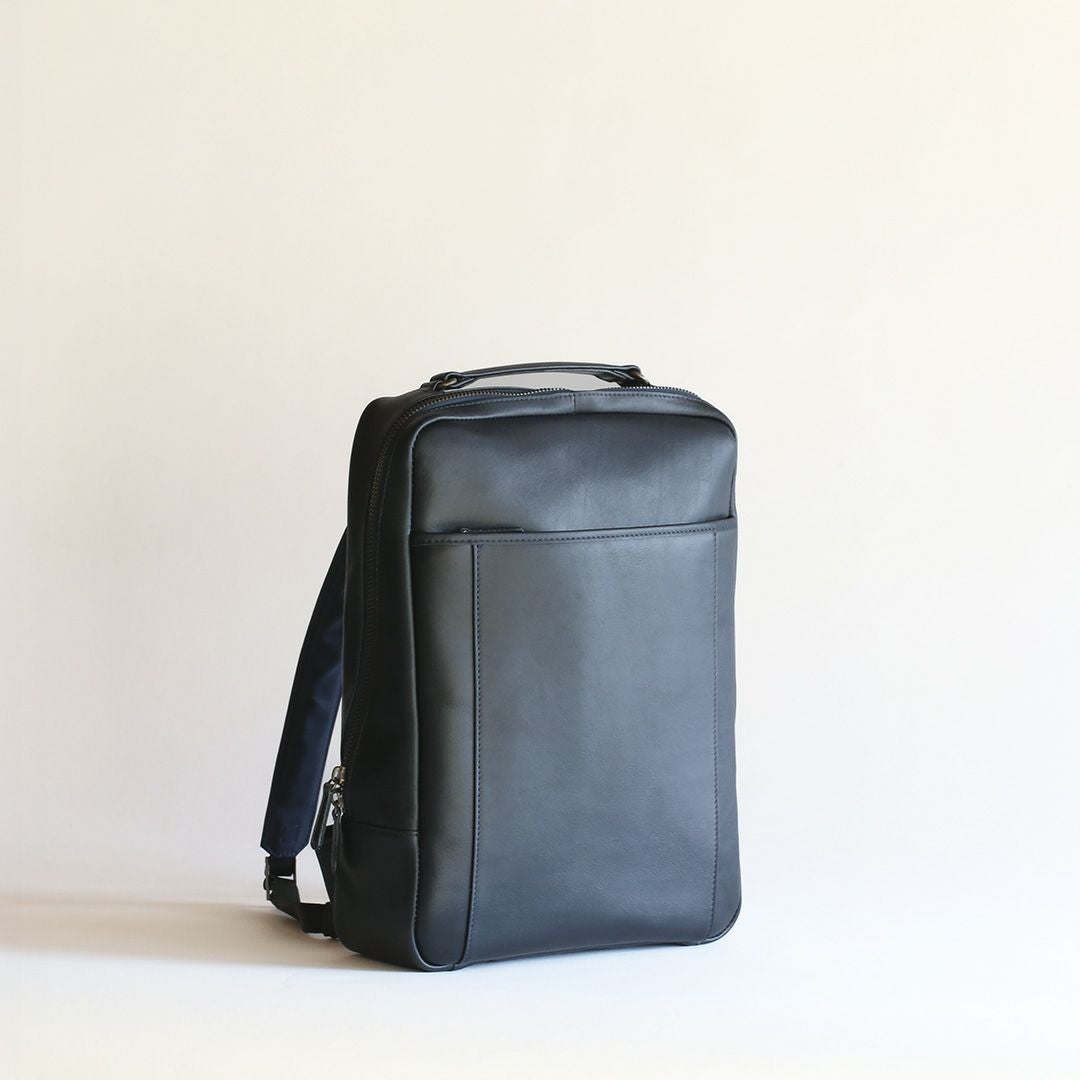 【極上美品・使用感少ない✨】hinn エンボスレザー ビジネスバッグ 黒 green label relaxing（グリーンレーベルリラクシング） ビジネス