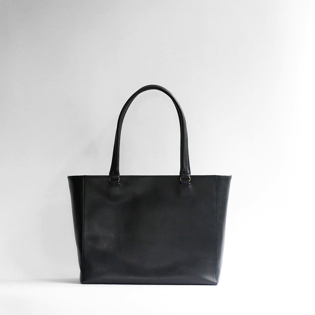  ホーガンズアレイ/レザートートブラック正面画像