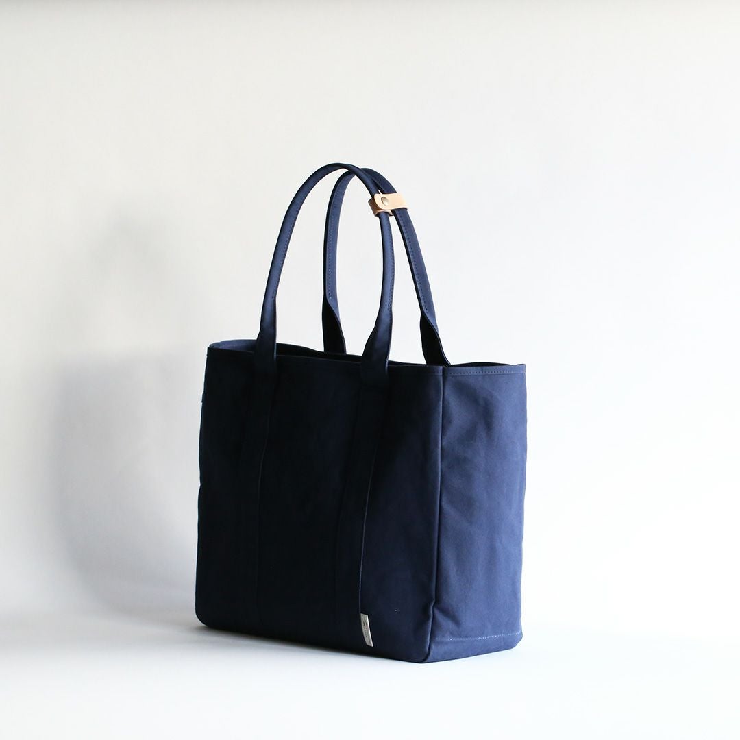 イーブンパートート(L)ネイビーサイドポケット画像