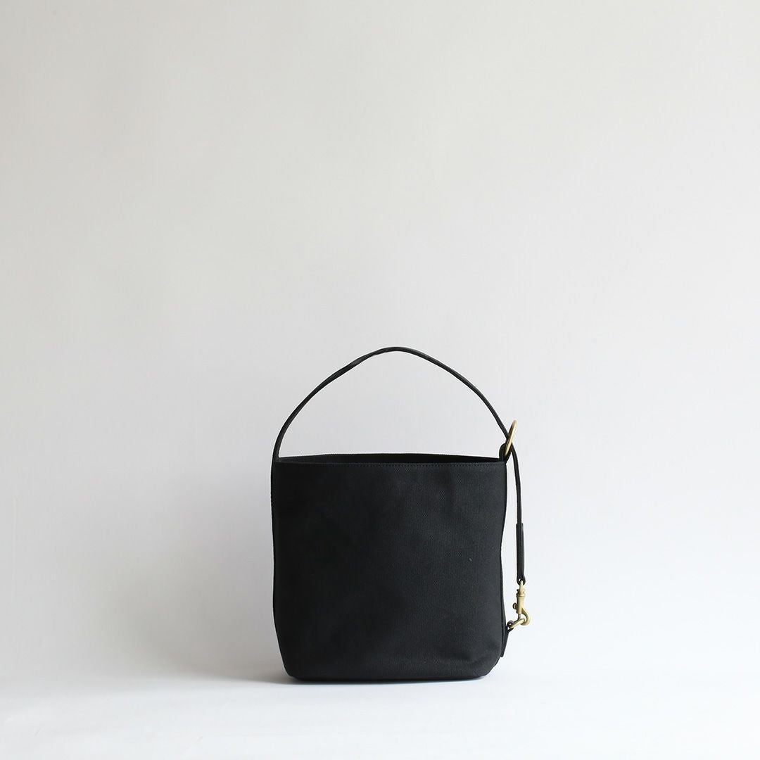 8号帆布の2WAYミニトート短いハンドル