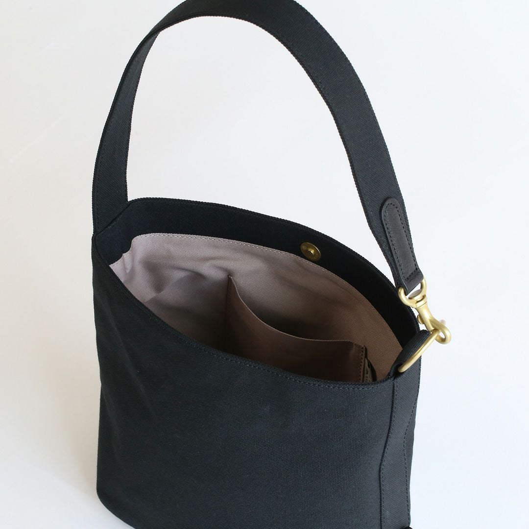 8号帆布の2WAYミニトートオープンポケット