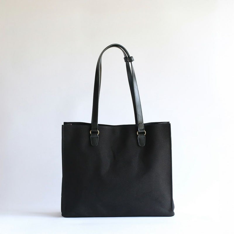  6号帆布のシカクイトート正面画像