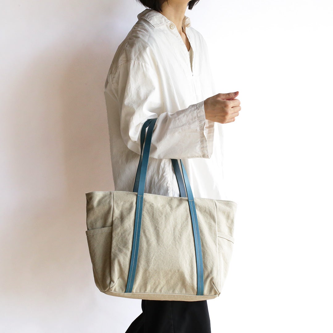 香久山鞄　お出かけトート　A4対応　新品未使用 ふんわり8号帆布お出かけトート | 香久山鞄