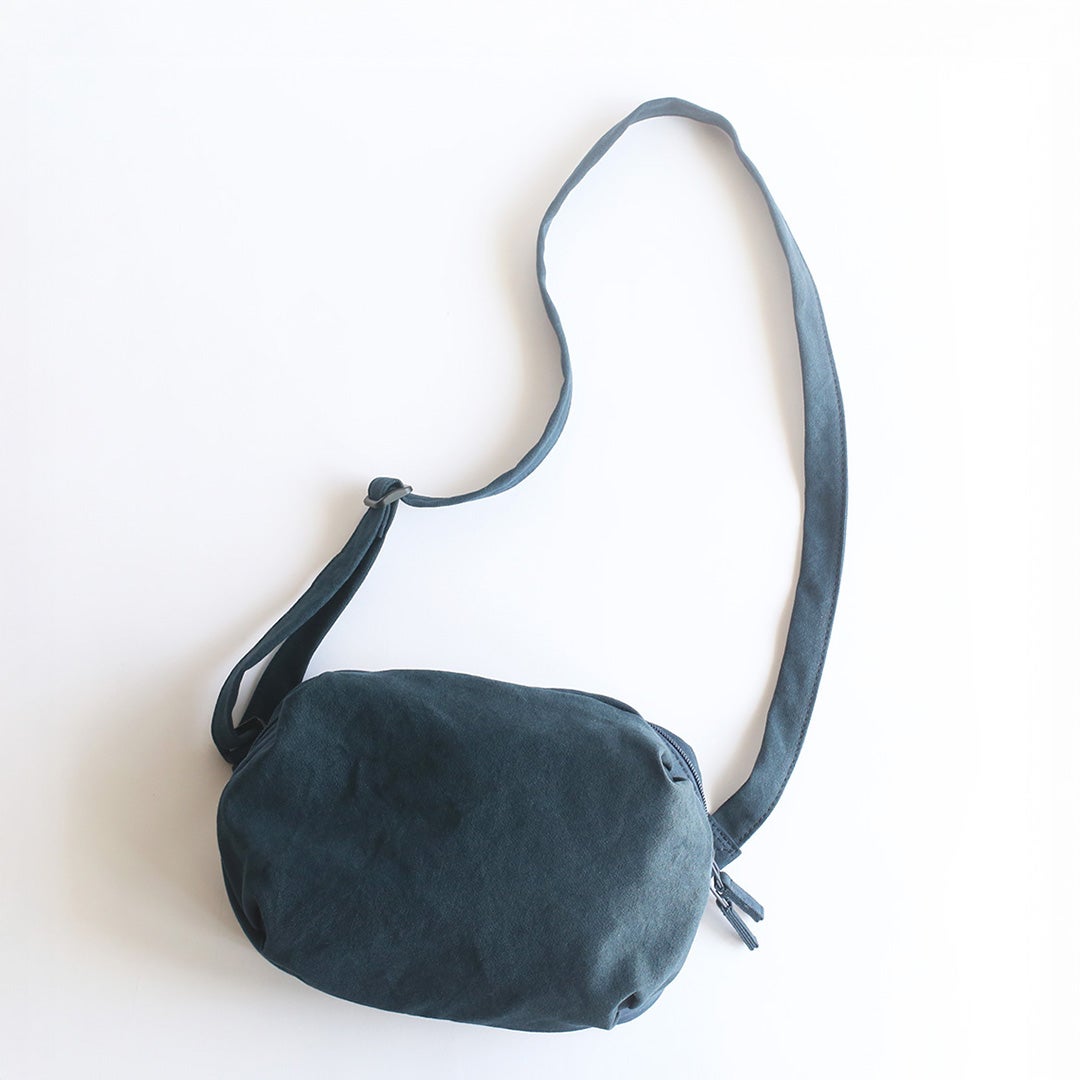香久山鞄　グレー ボディバッグ ファブリック 洗えるカバン】スリングバッグ | 香久山鞄